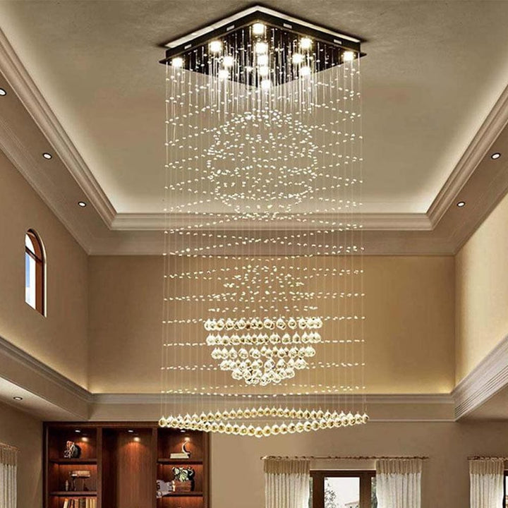 Trueliving Royal Rec-Ball Hanging Light Length 24, Width 24, Height 48 In Inches