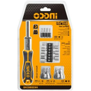 Truliving_Hand Tools & Hardware-Screwdriver & Screwdriver Set-Tools & Hardware-INGCO 24 Pcs Screwdriver Set HKSDB0248