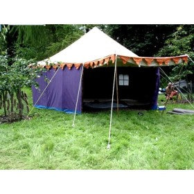 Trueliving_Canvas Swiss Tent MS Pipe (customized gauge)  • Sturdy • Water resistance • Quality strength