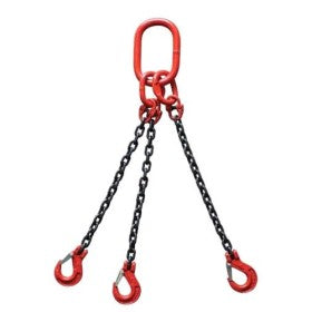 Trueliving_3-Legs Alloy Steel Chain Slings_Chain Size          mm	Load Capacity Kg.(0°<β≤45°)         6	     2360