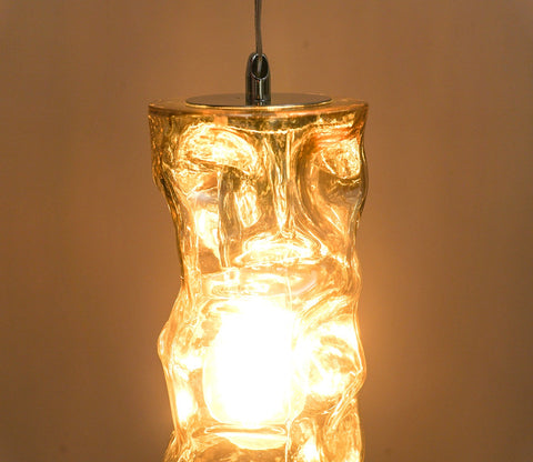 Magnus Sleek Hanging Light (Amber)