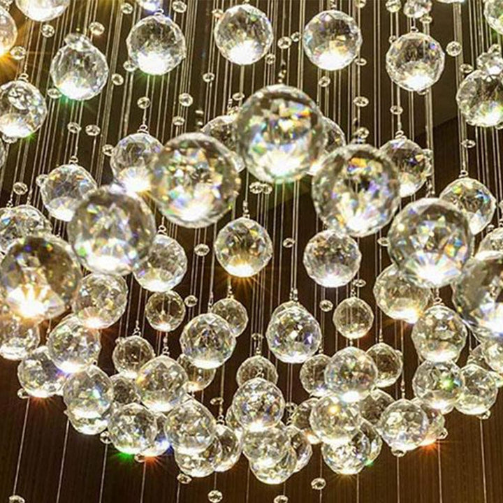Trueliving Royal Rec-Ball Hanging Light Length 24, Width 24, Height 48 In Inches