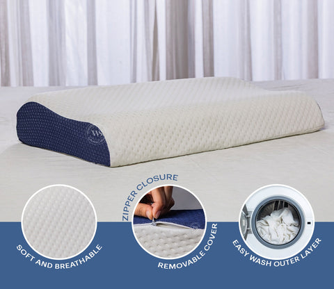 Seleno Memory Foam Cervical Pillow (Large Size)