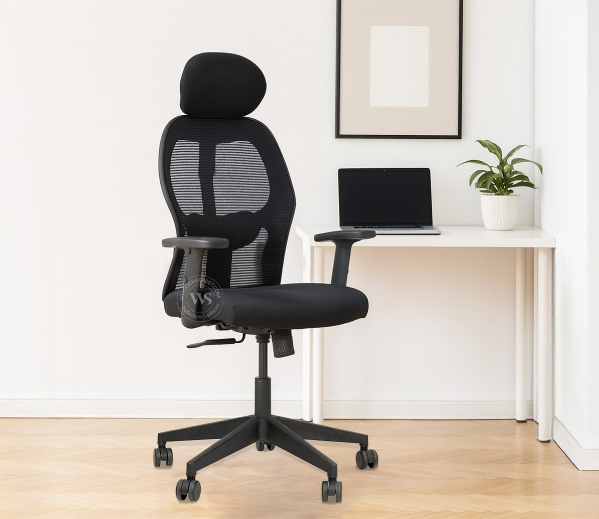 Caper High Back Mesh Office Chair (Black)