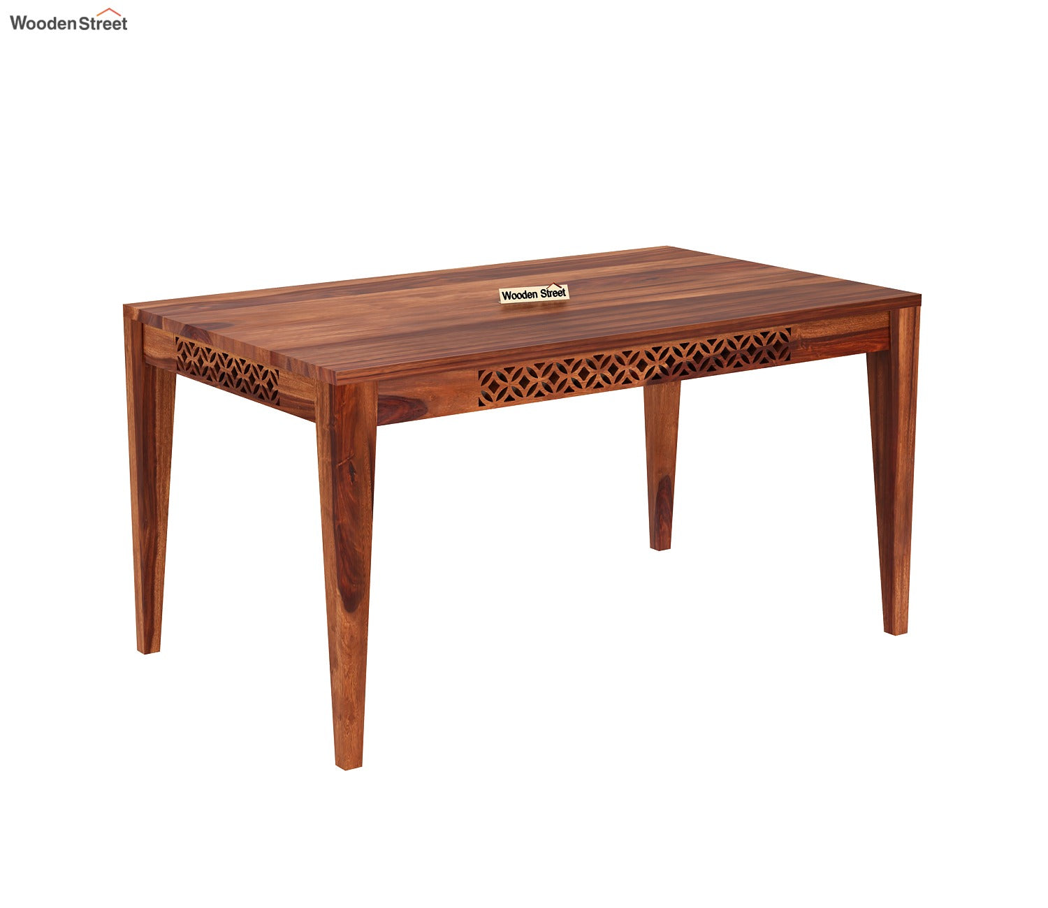Cambrey 6 Seater Dining Table (Honey Finish)