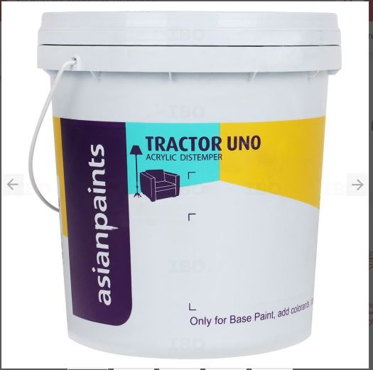 Trueliving_Asian Paints Tractor Uno 10 kg White Interior Distemper-Color