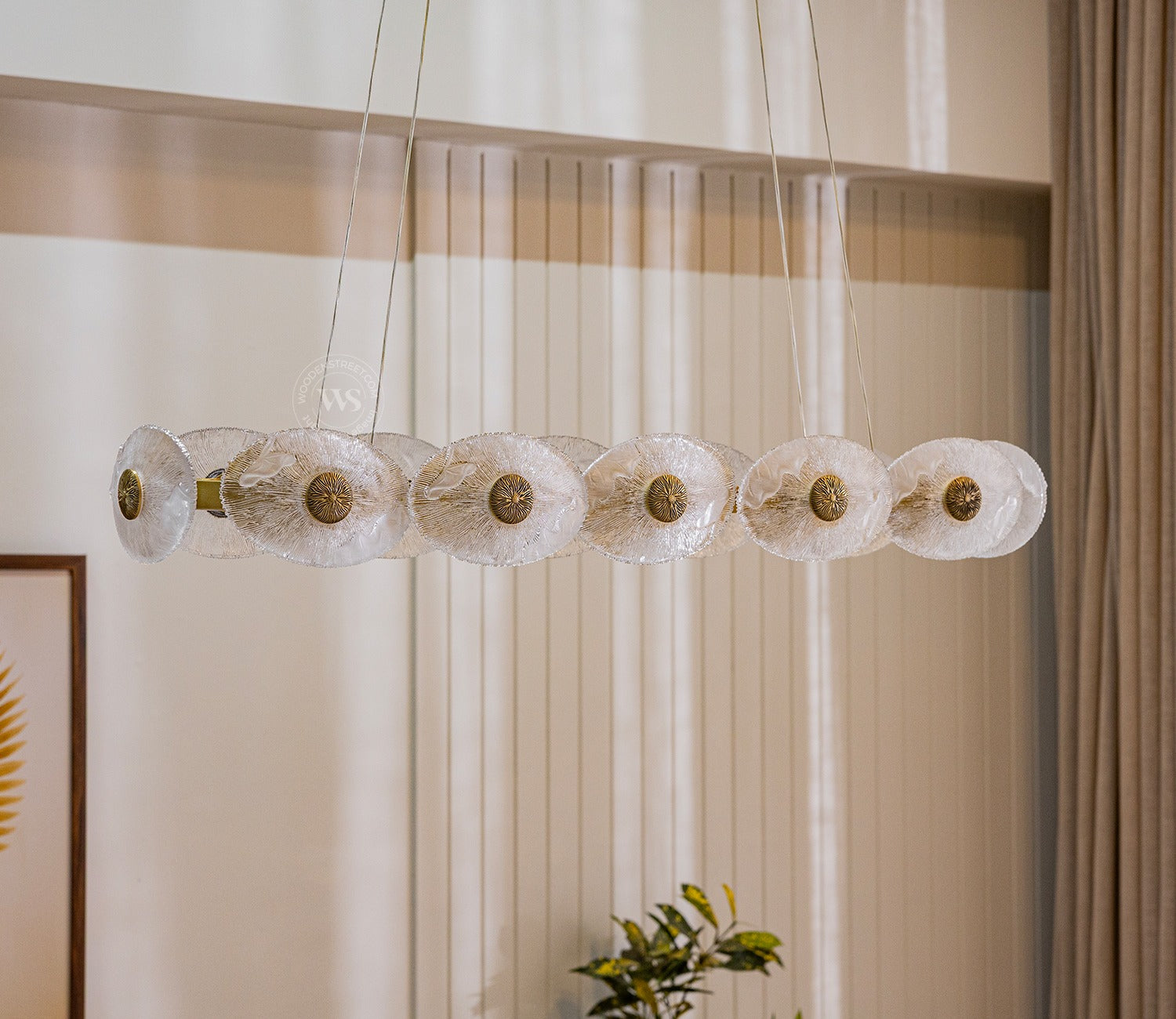 Center of Attention Linear Collection Chandelier