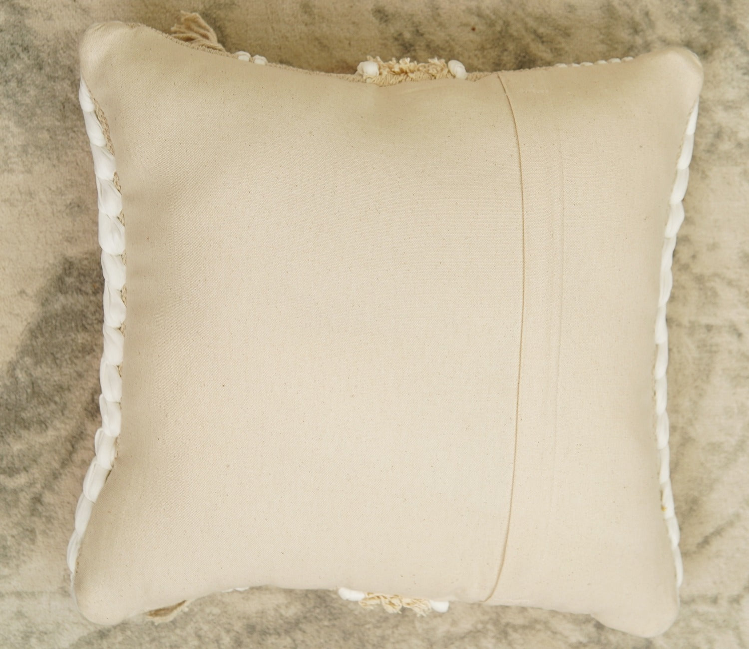 Cotton Multicolour Hand Woven Cushion Covers - Set of 1 (18 x 18 inch)