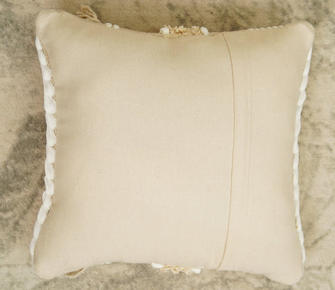 Cotton Multicolour Hand Woven Cushion Covers - Set of 1 (18 x 18 inch)
