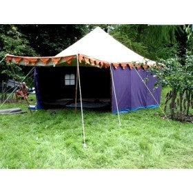 Trueliving_Canvas Swiss Tent MS Pipe (customized gauge)  • Sturdy • Water resistance • Quality strength