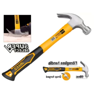 Truliving_Hammers & Accessories-Hand Tools & Hardware-Tools & Hardware-INGCO Claw hammer HCHS8016 | 16oz/450g (Super Select)