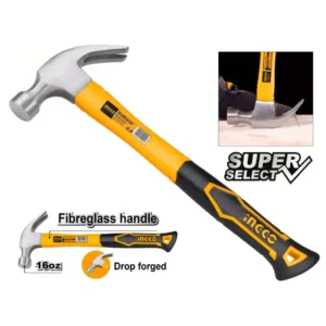 Truliving_Hammers & Accessories-Hand Tools & Hardware-Tools & Hardware-INGCO Claw hammer HCHS8016 | 16oz/450g (Super Select)