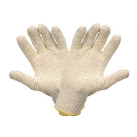 Trueliving_Cotton/Poly Cotton Seamless Knitted Gloves_1 Weight      ----        35g, 40g, 50g  Gauge       -----     10G