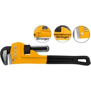 Truliving_Hand Tools & Hardware-Tools & Hardware-Wrenches-INGCO Pipe Wrench HPW0808 | 8""(200mm) | Solid rivet