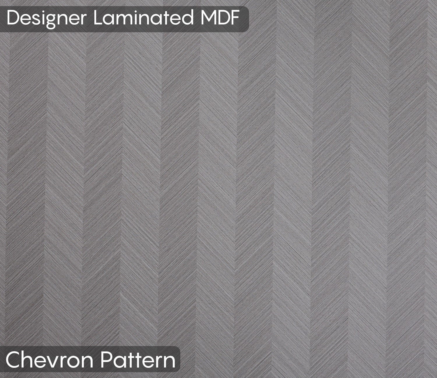 Twain Modern Bookshelf with Open & Closed Storage, Textured Fronts (Engineered Wood, Chevron Pattern)