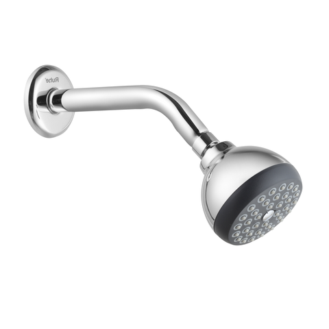 Trueliving_Beta Overhead Shower (3 Inches) with Shower Arm (9 Inches) Silver