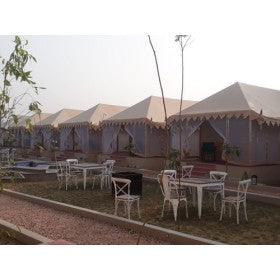 Trueliving_PVC Swiss Tent MS Pipe (customized gauge) • Sturdy for All weather conditions • Water Proof • Optimum tensile strength