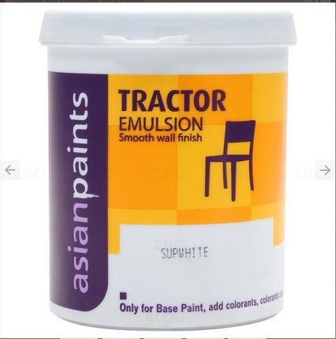 Trueliving_Asian Paints Tractor 1 L White Interior Emulsion - Color