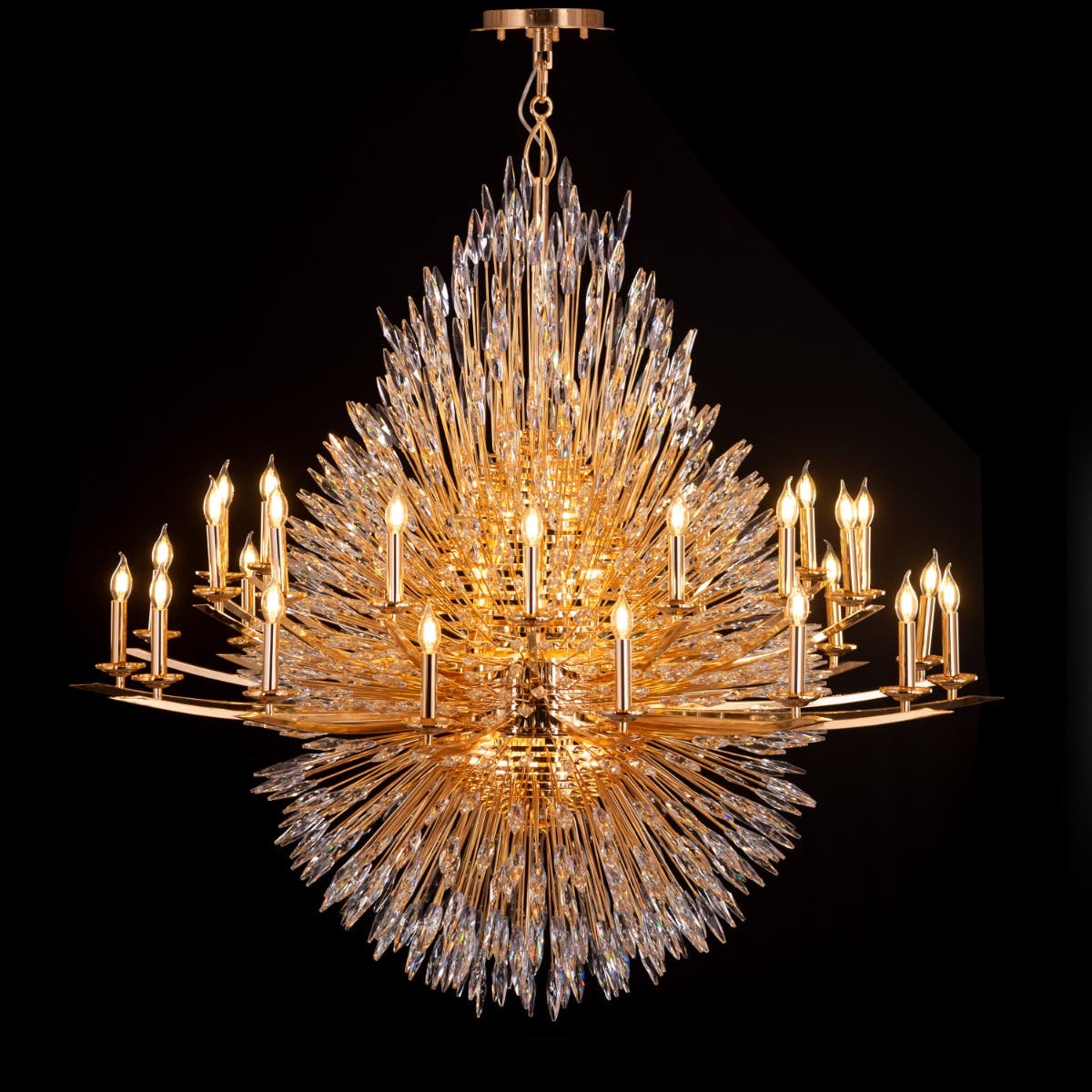 Trueliving Hanging Light Length 24, Width 24, Height 9 In Inches