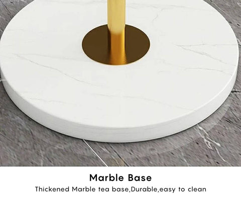 Richard Metal Marble Base Floor Lamp