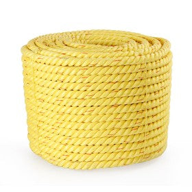 Trueliving_PP Industrial Ropes ize Dia.( mm)	Dia.(inch)	Circm. (inch)	Weight 220 Mtrs. in Kgs	Breaking Strength (Kgf)	Runnage in Mtrs./kg 4	5/32	1/2	1.63	214	135.00