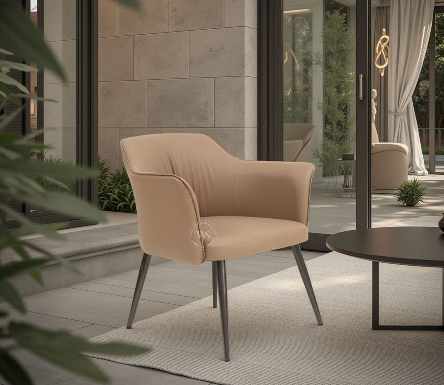 Shori Lounge Chair (Brown)