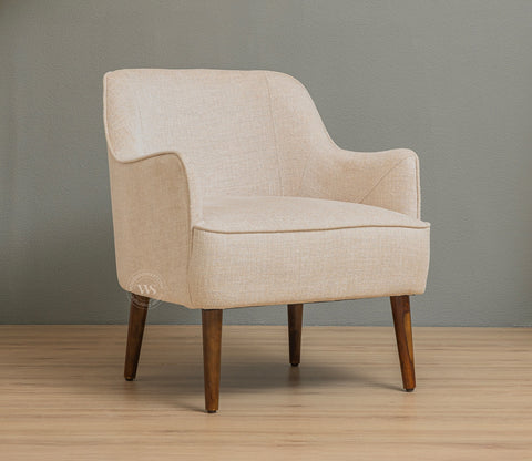 Avira Premium Upholstery Lounge Chair (Jade Ivory)