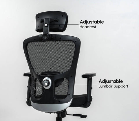 Carina High Back Mesh Office Chair (Black)