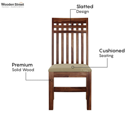 Adolph Dining Table 6 Seater Set With Bench (Honey Finish)