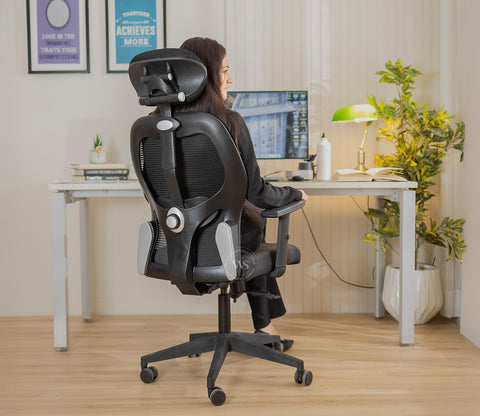 Caper High Back Mesh Office Chair (Black)