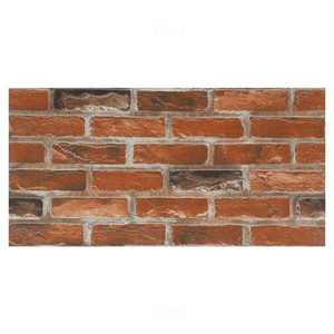 Trueliving_Somany Duragres Grivola Cotto Textured 600 mm x 300 mm Vitrified Elevation Tile_Price-70_Per Sq Ft.
