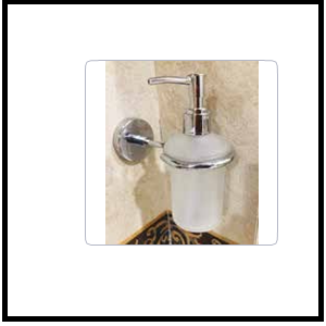 Trueliving_SOAP DISPENSER_Metal Silver *4''6''10''