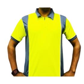 Trueliving_Reflective Eureka T-Shirt Standard Colours: High Visibility