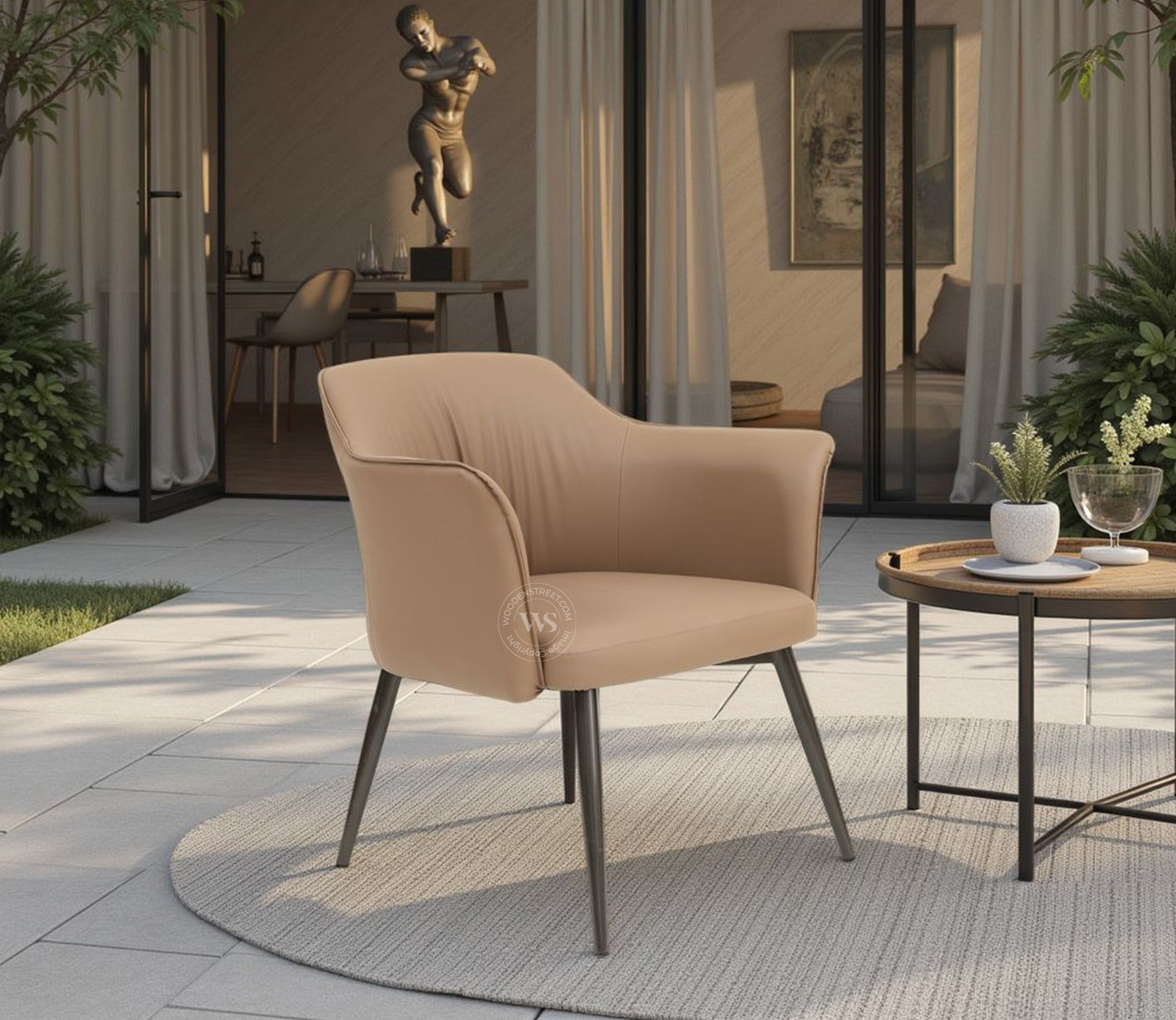 Shori Lounge Chair (Brown)