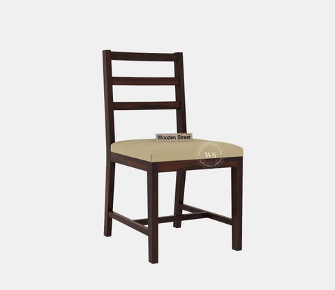 Calabria Sheesham Wood Dining Chair (Walnut Finish)
