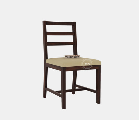 Calabria Sheesham Wood Dining Chair (Walnut Finish)