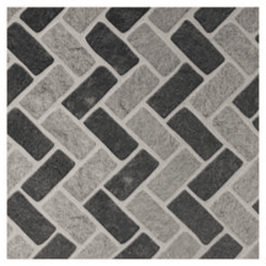Trueliving_Sunhearrt Gridos Gris Textured 300 mm x 300 mm Vitrified Parking Tile_Price-40_Per Sq Ft.