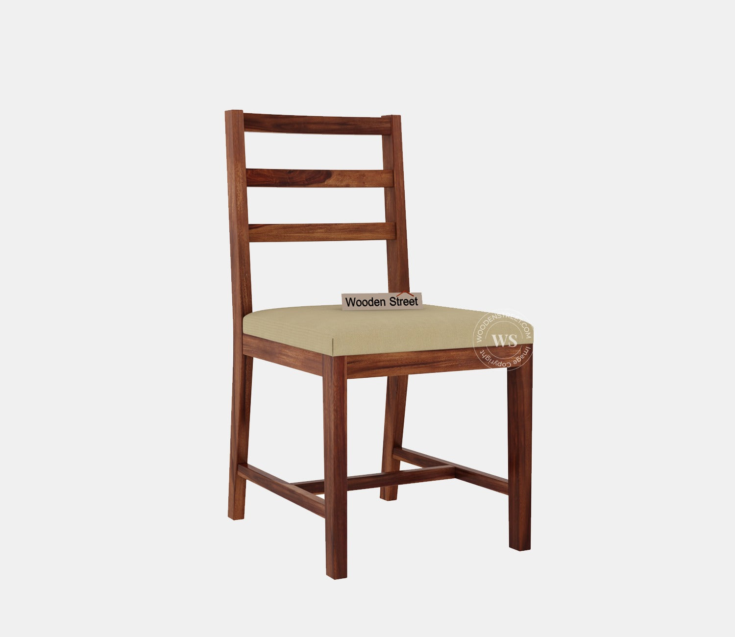 Calabria Sheesham Wood Dining Chairs (Honey Finish)