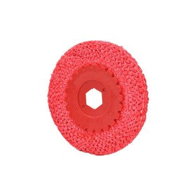 Trueliving_XP Red Sisal Buff Pad Product	Diameter in MM 4″(100MM)	100