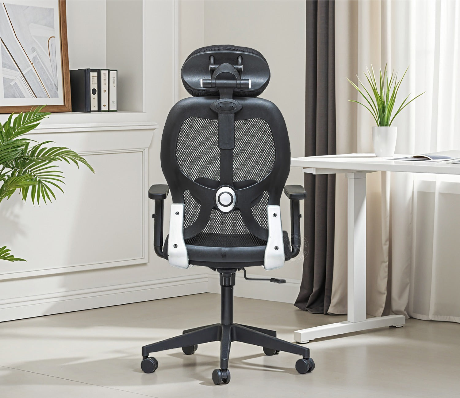 Auriga High Back Mesh Ergonomic Office Chair (Black)