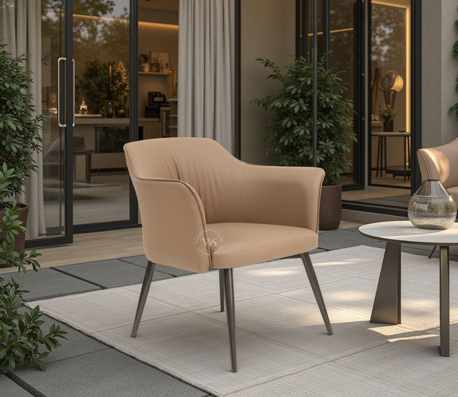 Shori Lounge Chair (Brown)