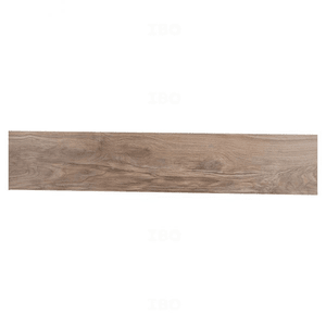 Trueliving_Sunhearrt Bostan Brown Textured 1200 mm x 200 mm GVT Tile_Price-70_Per Sq Ft.
