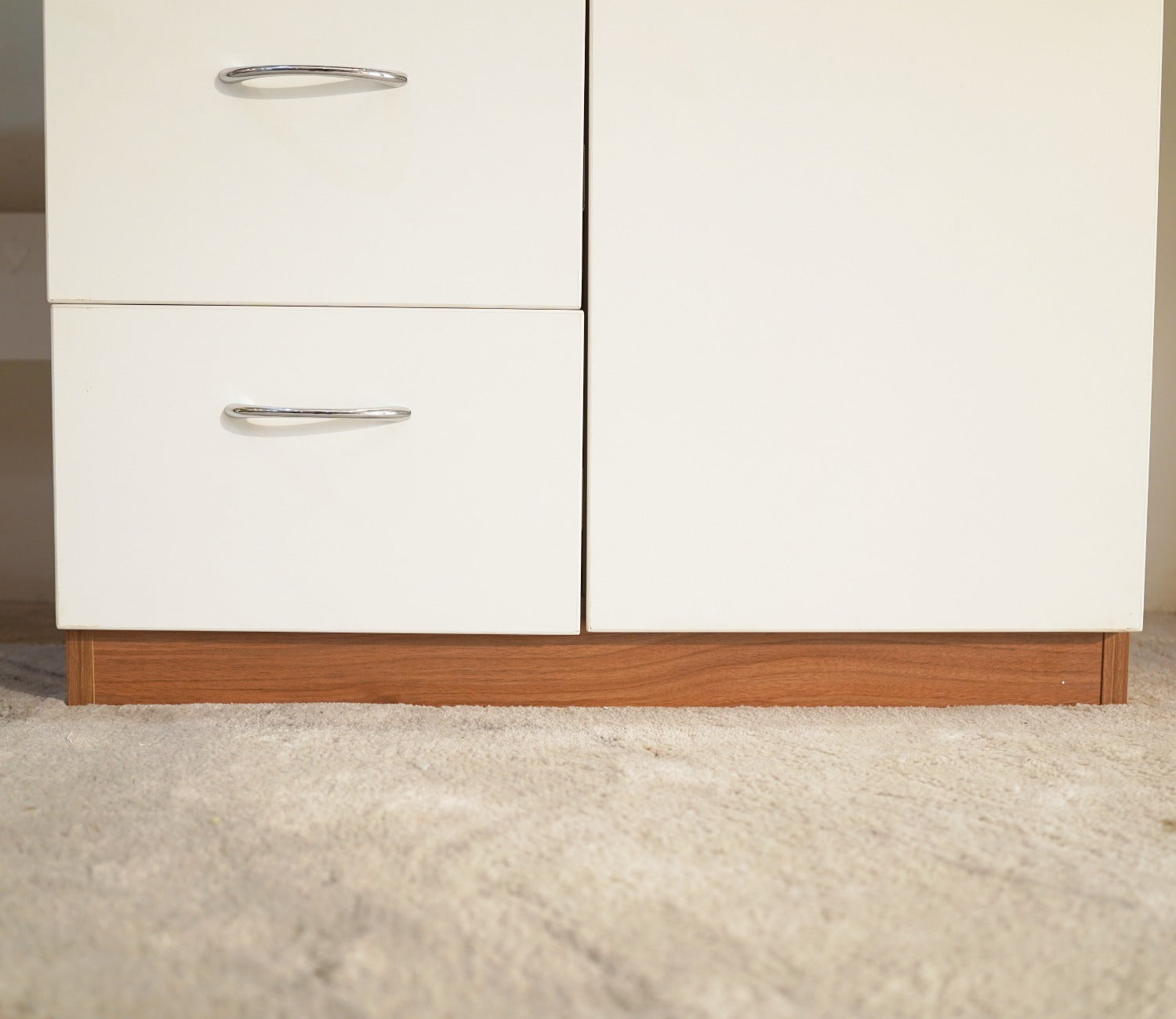 Alister Engineered Wood Study Table (Exotic Teak Frosty White)