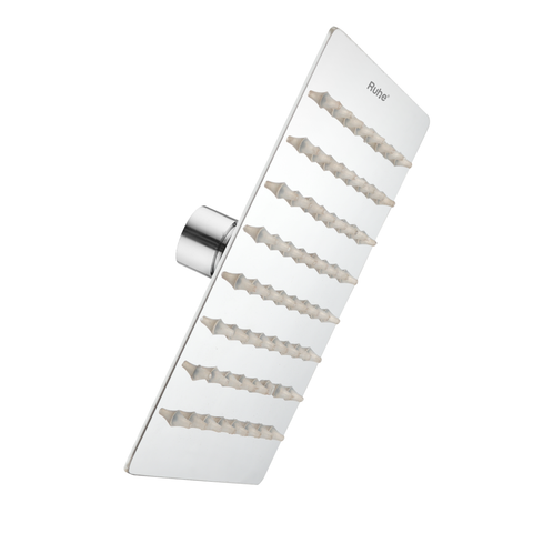 Trueliving_Ultra Sleek 304-Grade Overhead Shower (4 x 4 inches) Silver