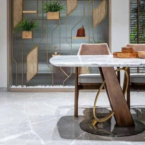 Trueliving Royal Simple Metal Partition of Room 80" Width: Height: 72"