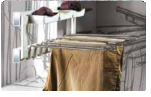 Trueliving_LATERAL MULTI FUNCTIONAL RACK 360*460*220 MM White