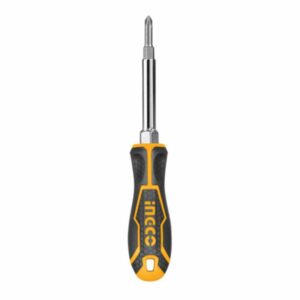 Truliving_Hand Tools & Hardware-Screwdriver & Screwdriver Set-Tools & Hardware-INGCO 6 IN 1 Screwdriver Set AKISD0608 | With 1pcs interchangeable handle