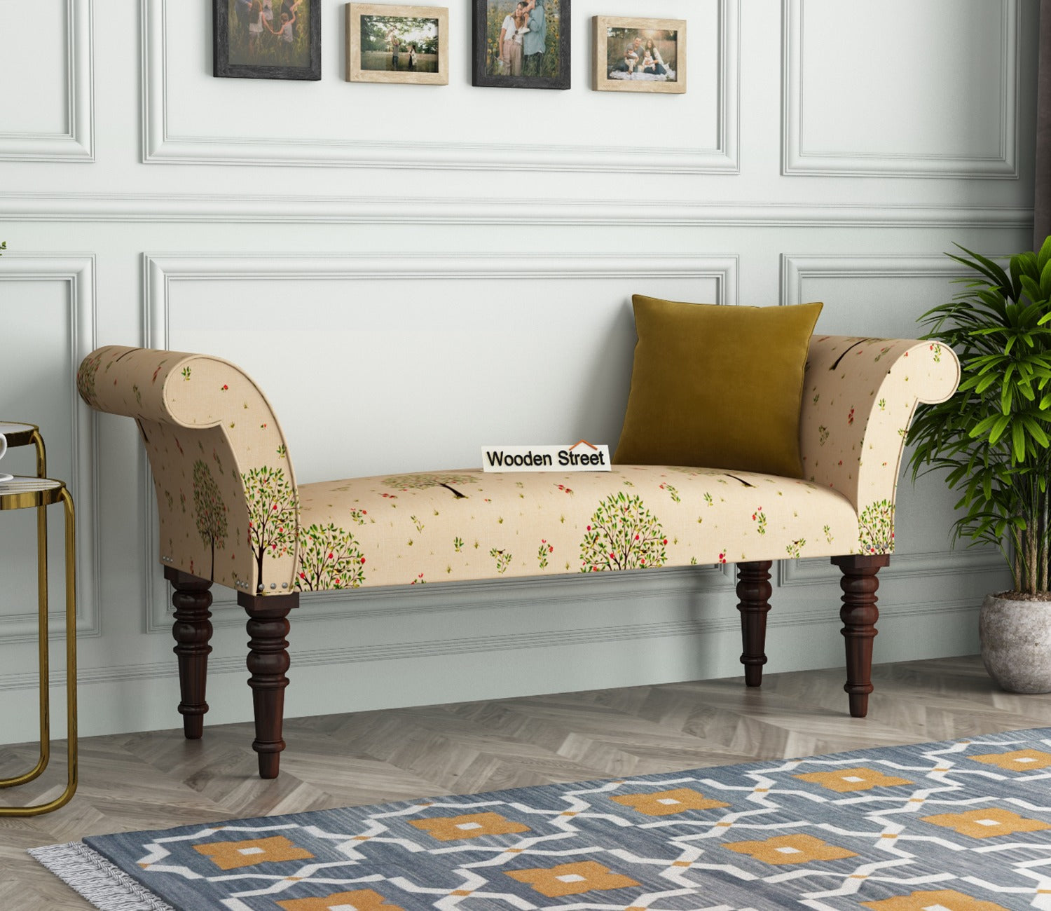 Paloma Bench (Beige Pomme)