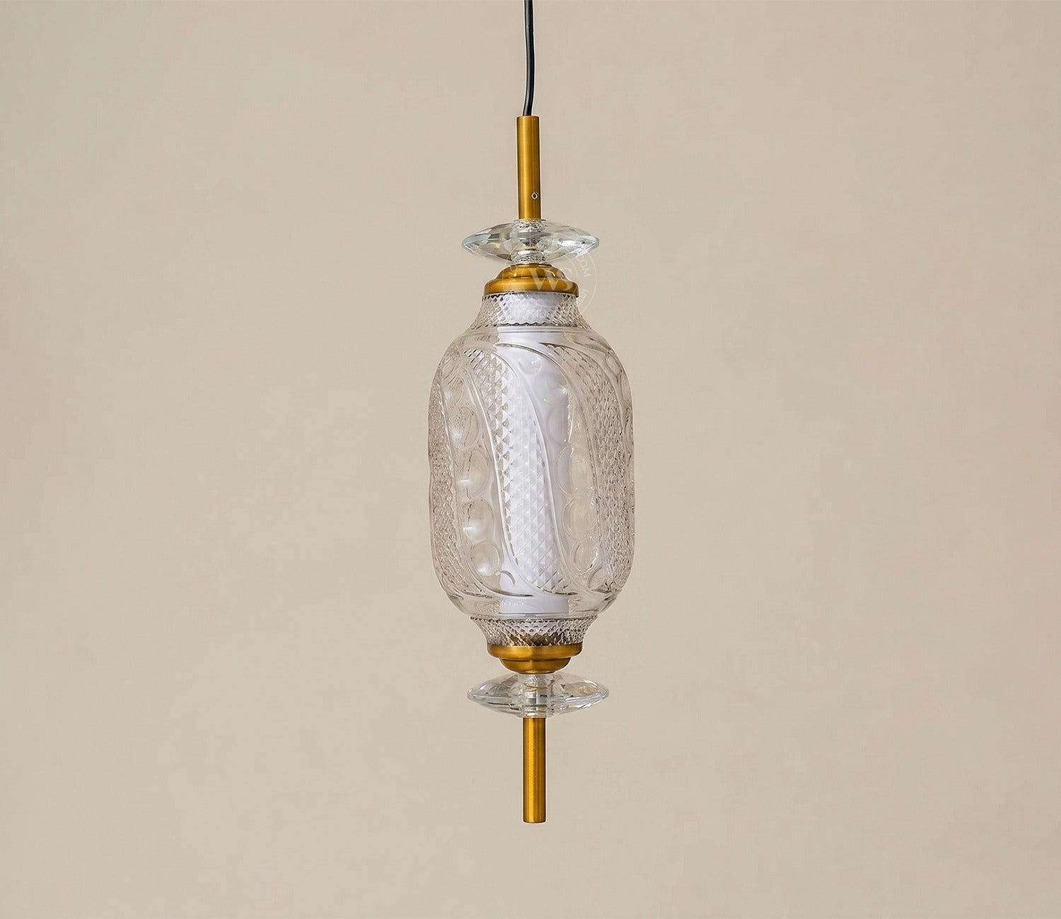 Glacier Hanging Lights (Amber)
