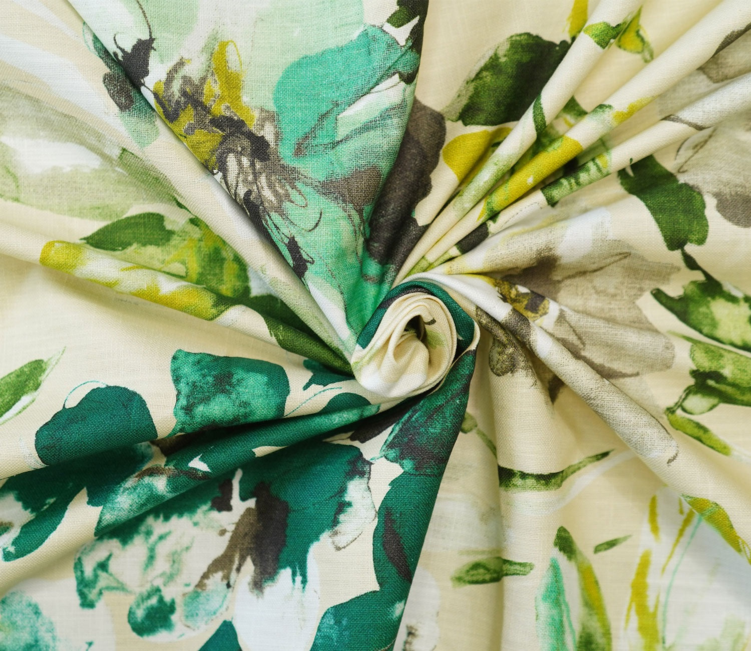 Joan Lounge Chair (Cotton, Aqua Flower)